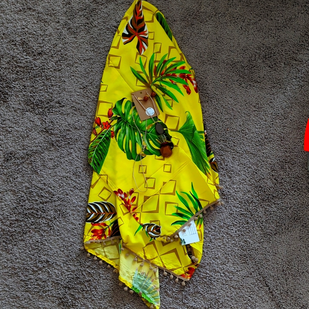 🔥BRAZILIAN SARONG + FREE JEWELRY🔥